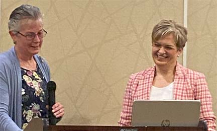 Judy installs Kris Seitz w